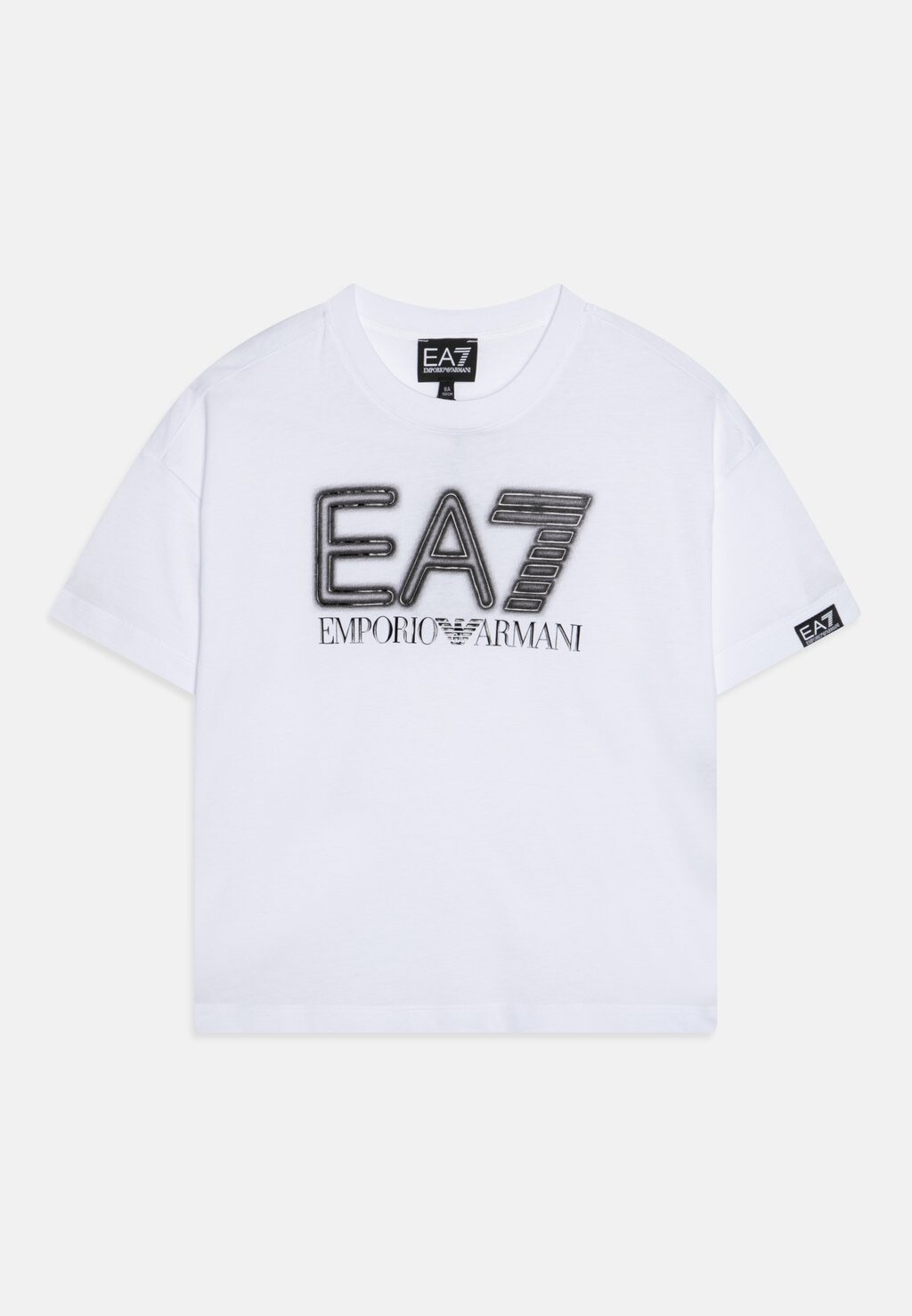 

Футболка с принтом Unisex EA7 Emporio Armani, белый
