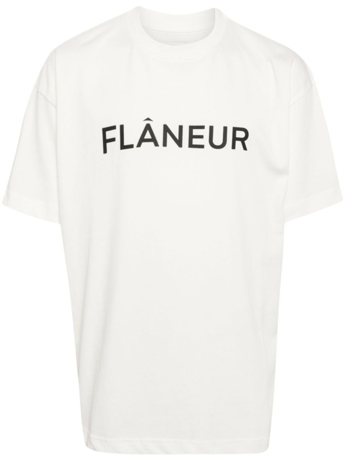 

FLÂNEUR футболка с логотипом, белый