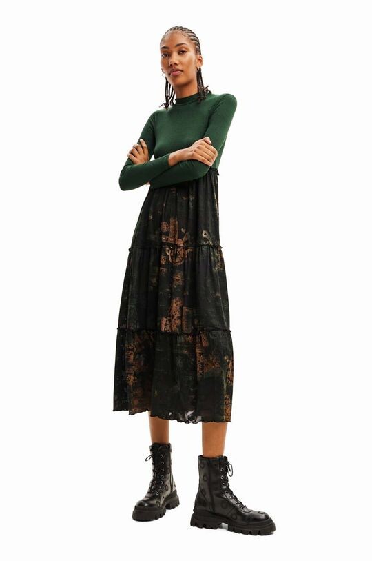 

Дезигуальное платье Desigual, зеленый