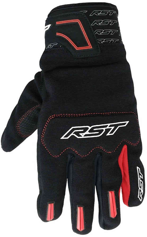 цена Мотоциклетные перчатки для райдера RST, черный красный