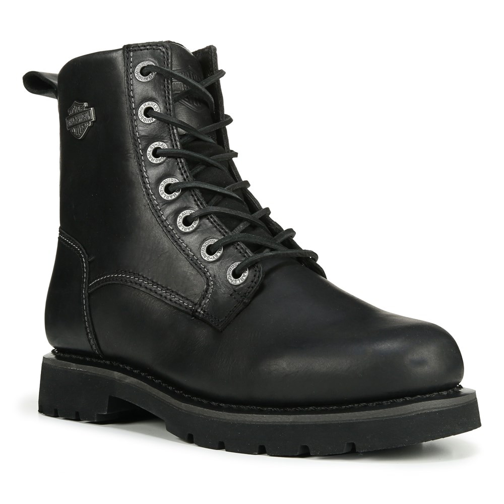 Мужские ботинки Hannon на шнуровке 6,5 дюйма Harley Davidson, черный ботинки hannon 6 5 harley davidson черный