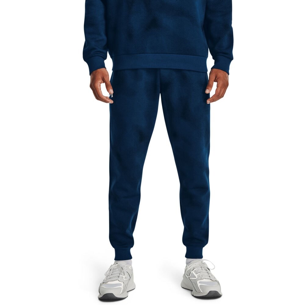 

Джоггеры Under Armour Rival Fleece Printed, синий
