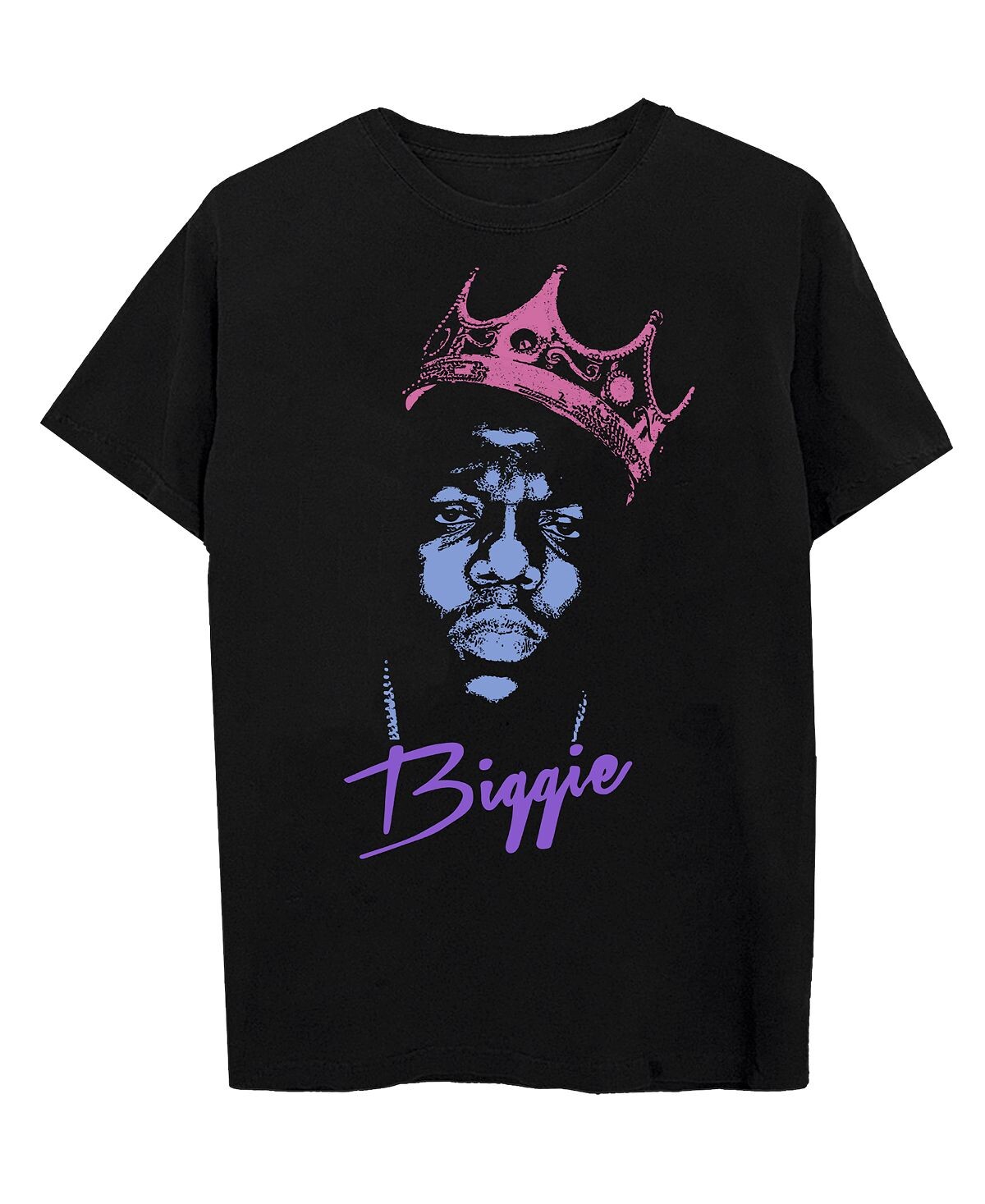 

Мужская футболка Biggie Crown с короткими рукавами и фотографией Merch Traffic