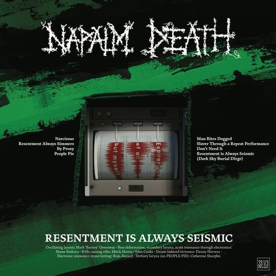 

Виниловая пластинка Napalm Death - Resentment Is Always Seismic - A Final Throw Of Throes