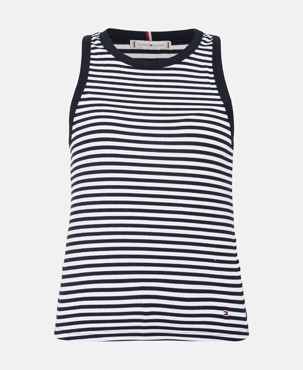 

Топ без рукавов Tommy Hilfiger, темно-синий
