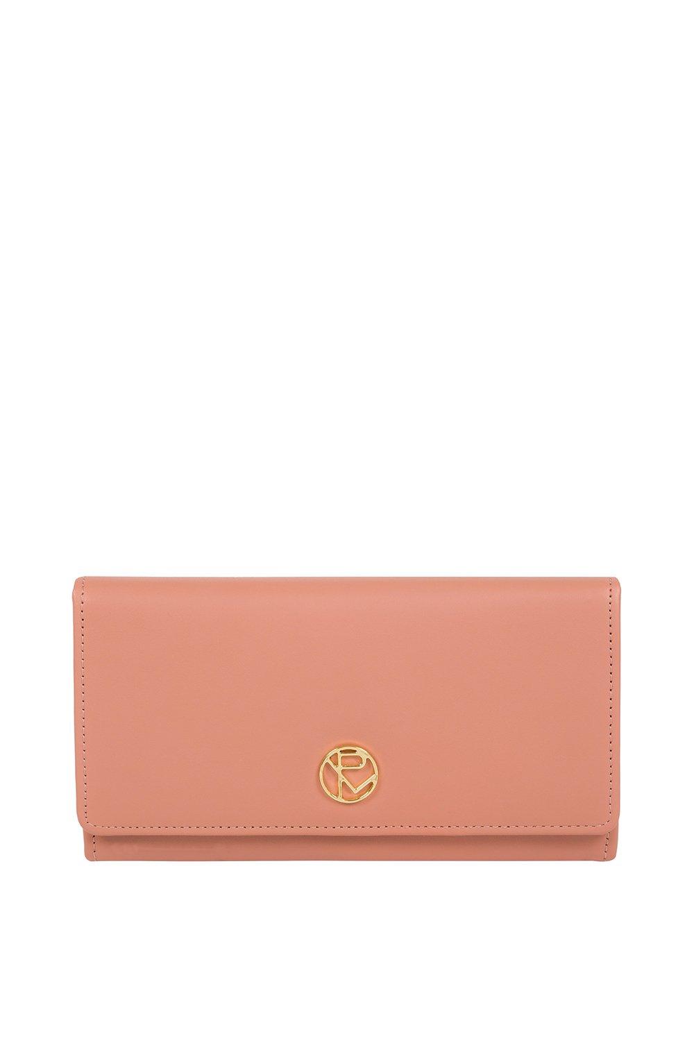 Кожаный кошелек Марсель Pure Luxuries London, розовый