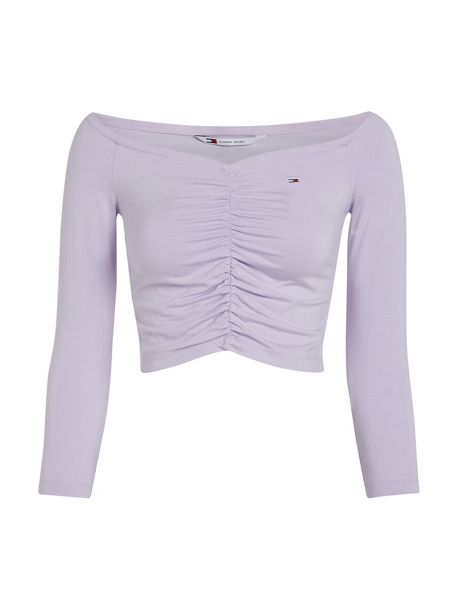 

Лонгслив Tommy Hilfiger ESSENTIA, фиолетовый