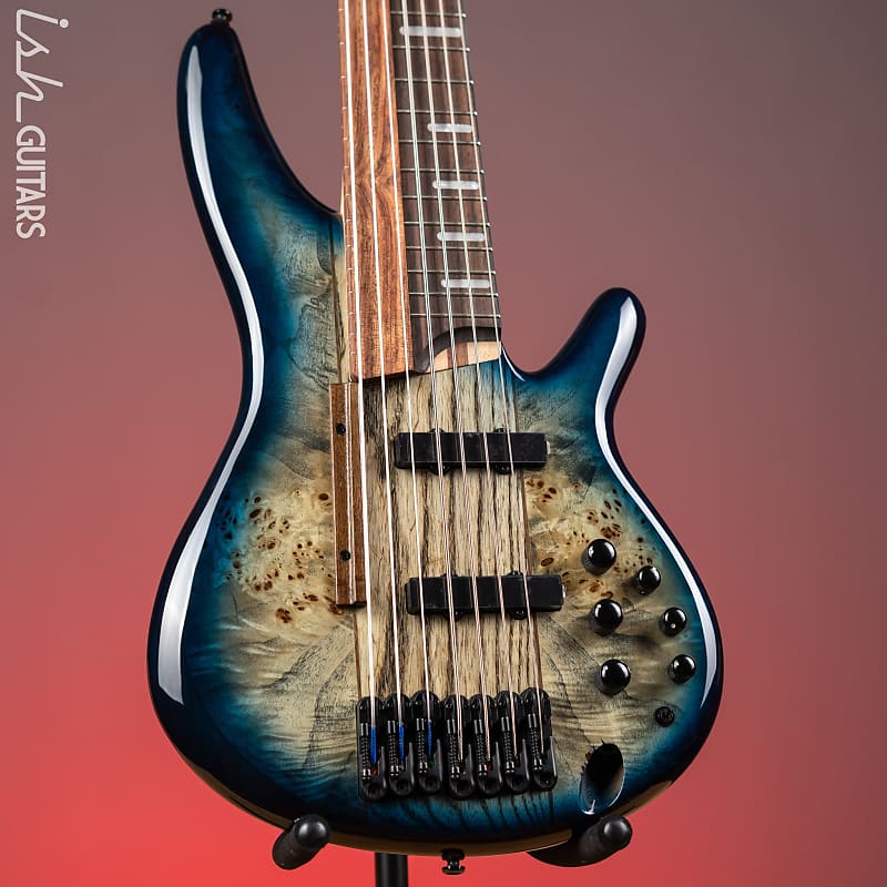 Басс гитара Ibanez Bass Workshop SRAS7 Cosmic Blue Starburst