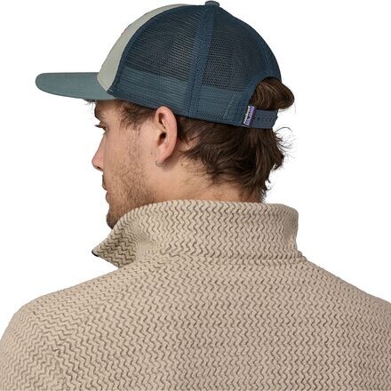 

Кепка дальнобойщика Line Logo Ridge LoPro Patagonia, цвет Sleet Green