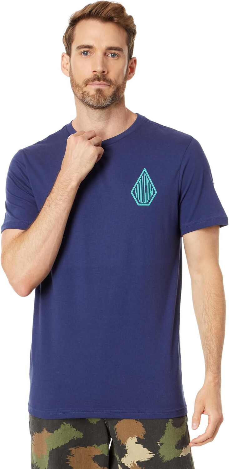 

Футболка с короткими рукавами Iron91 Volcom, цвет Estate Blue