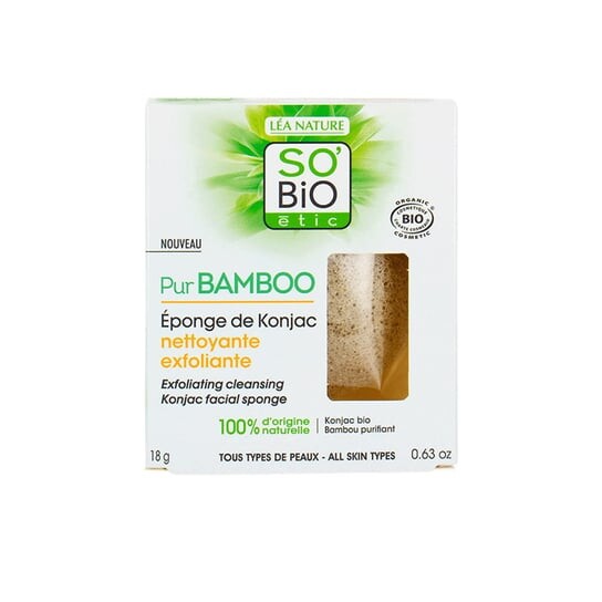 

Губка из коньяка, 18 г So'bio Etic, Pur Bamboo, So Bio etic
