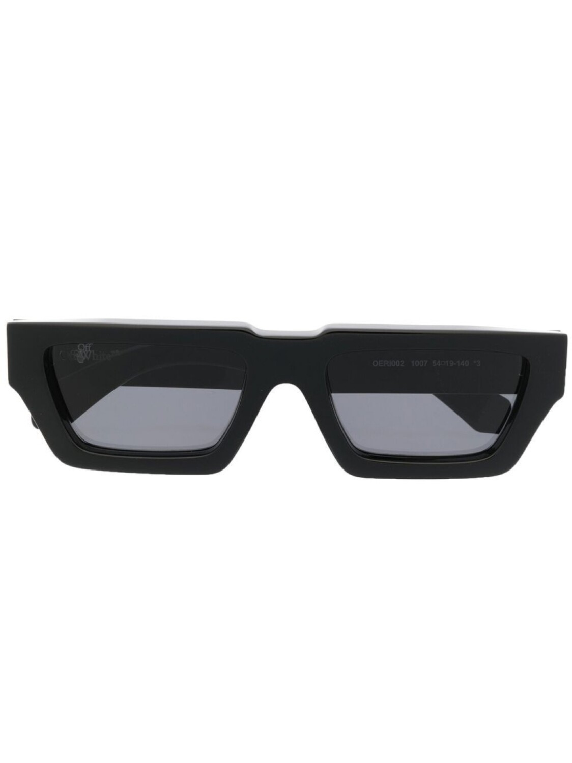 

Off-White Eyewear солнцезащитные очки Manchester в прямоугольной оправе, черный