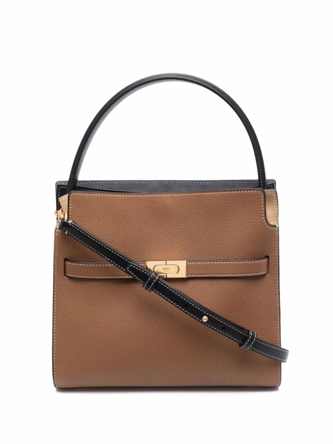 

Tory Burch сумка Lee Radziwill Double, коричневый