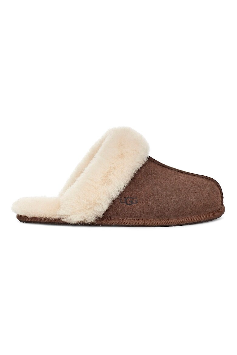 

Замшевые домашние тапочки Scuffette II из овчины Ugg, коричневый