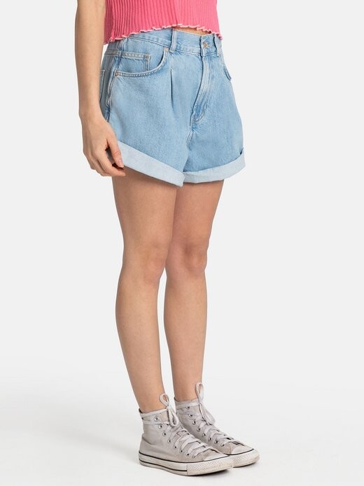 

Шорты данни Free People, голубой