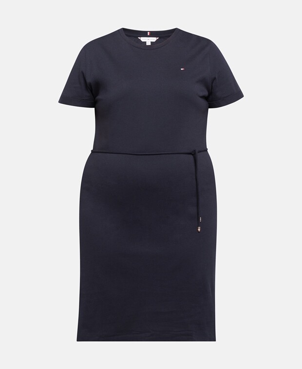 

Трикотажное платье Tommy Hilfiger Curve, темно-синий