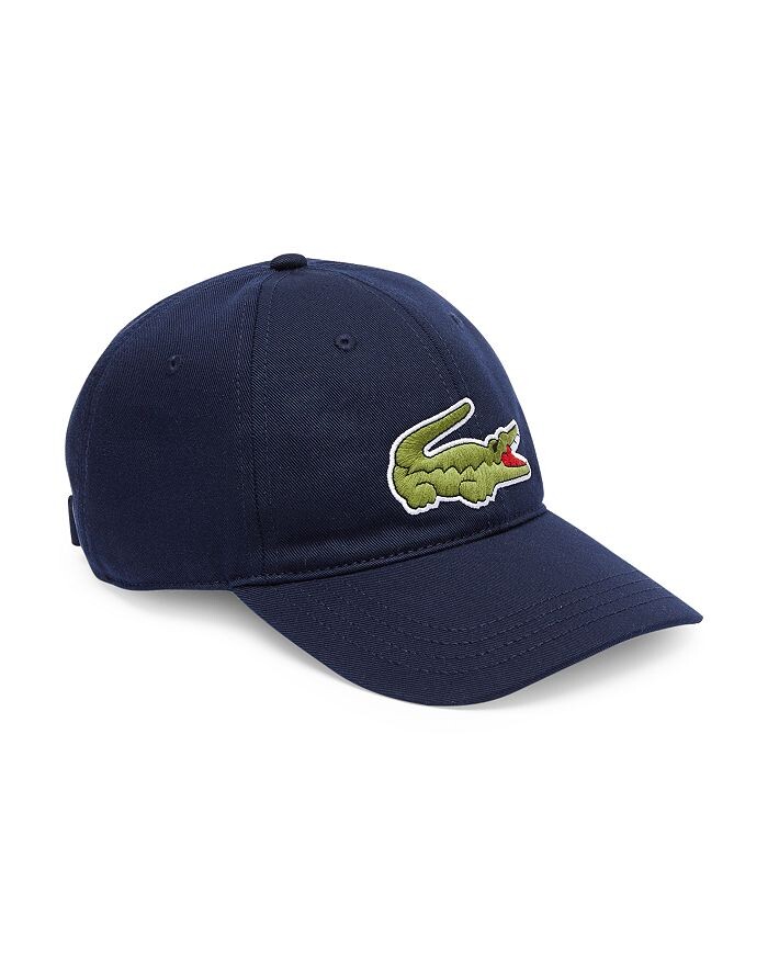 

Кепка Lacoste унисекс из органического хлопка саржа с логотипом, синий