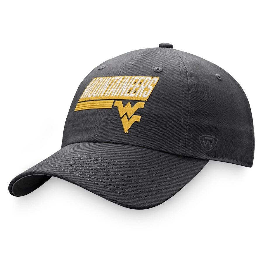 

Бейсболка Top of the World West Virginia Mountaineers, угольный