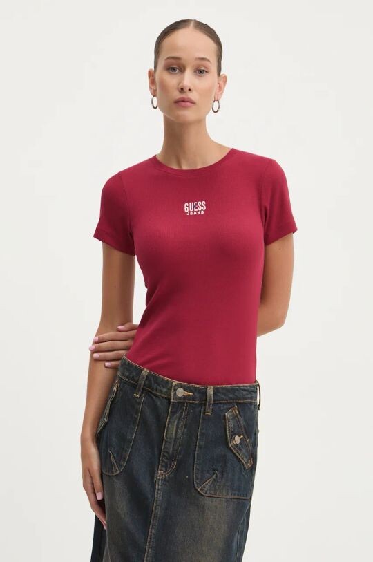 

Футболка Guess Jeans, красный