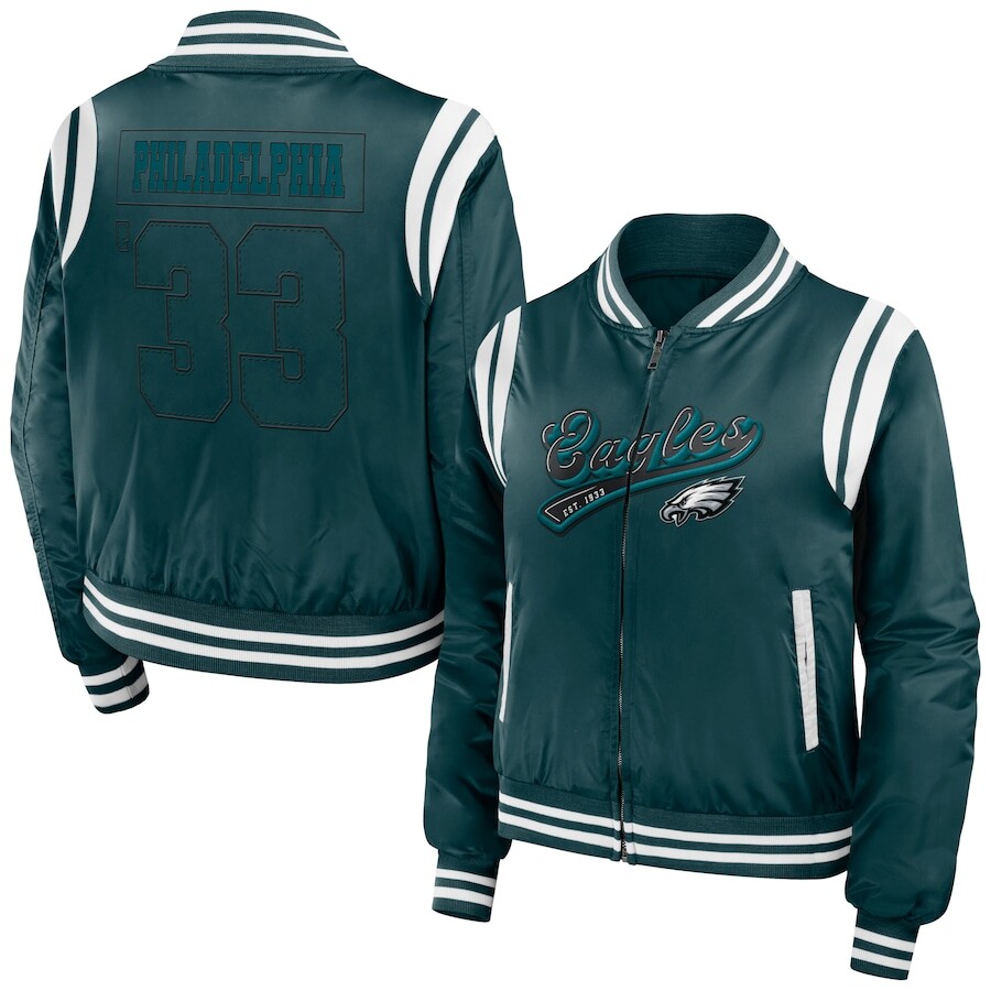 

Куртка WEAR by Erin Andrews Philadelphia Eagles, зеленый