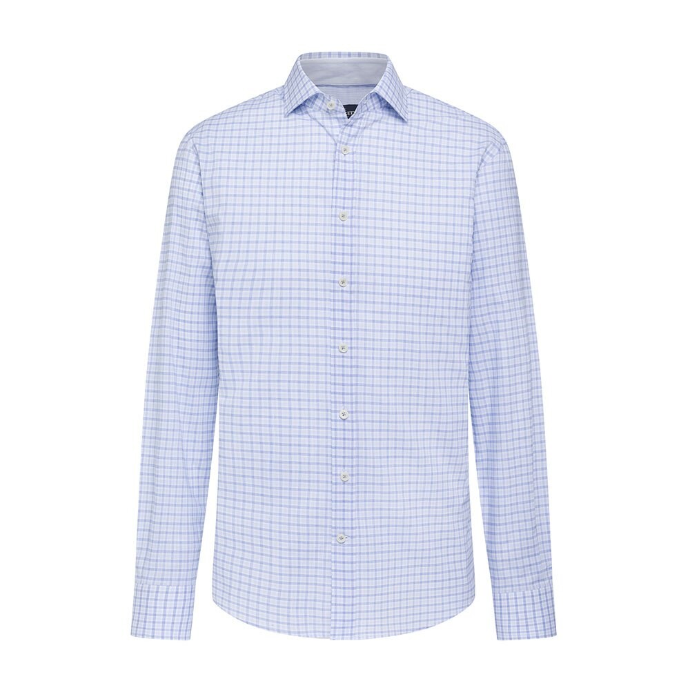 

Рубашка с длинным рукавом Hackett Two Colour Cotton London Ggham, синий