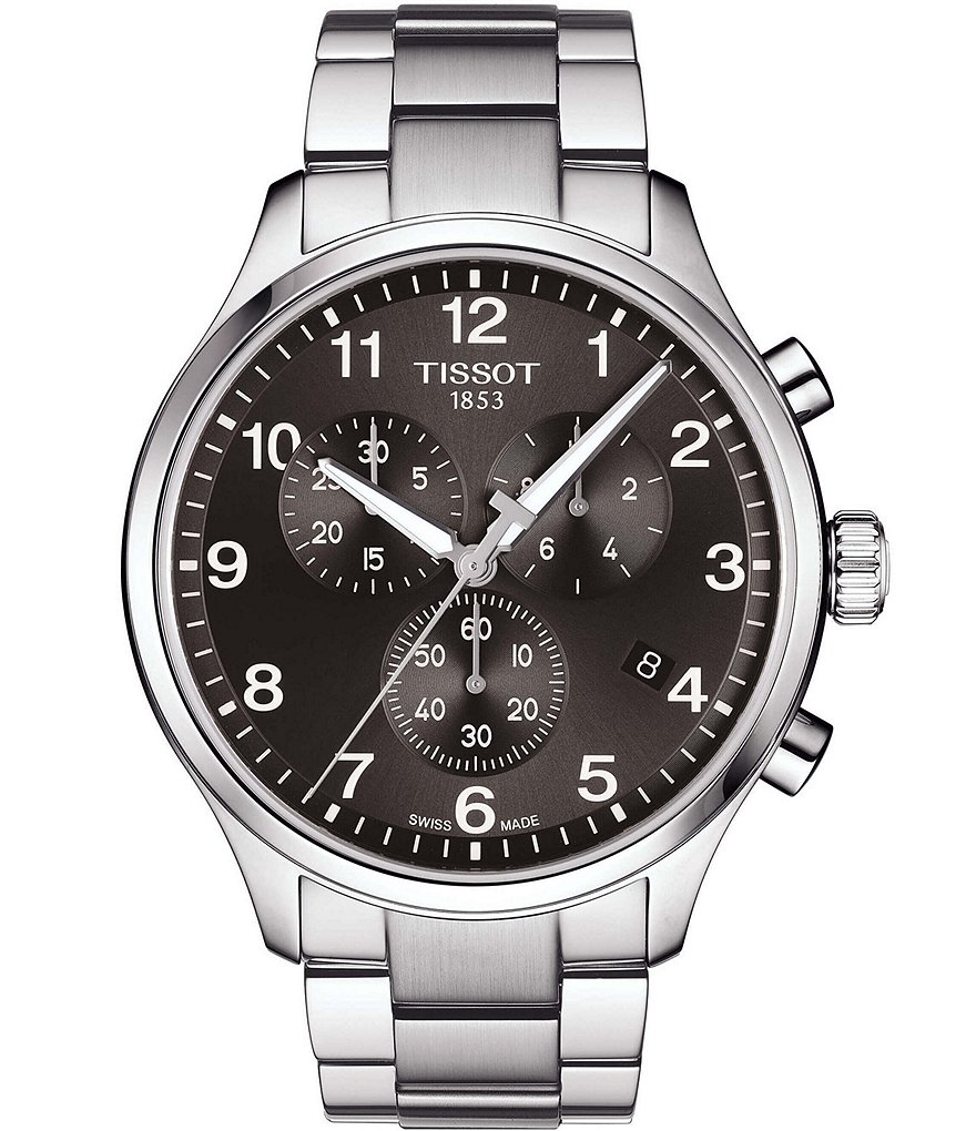 Часы Tissot Chrono XL, серебро tissot chrono xl t116 617 16 057 02