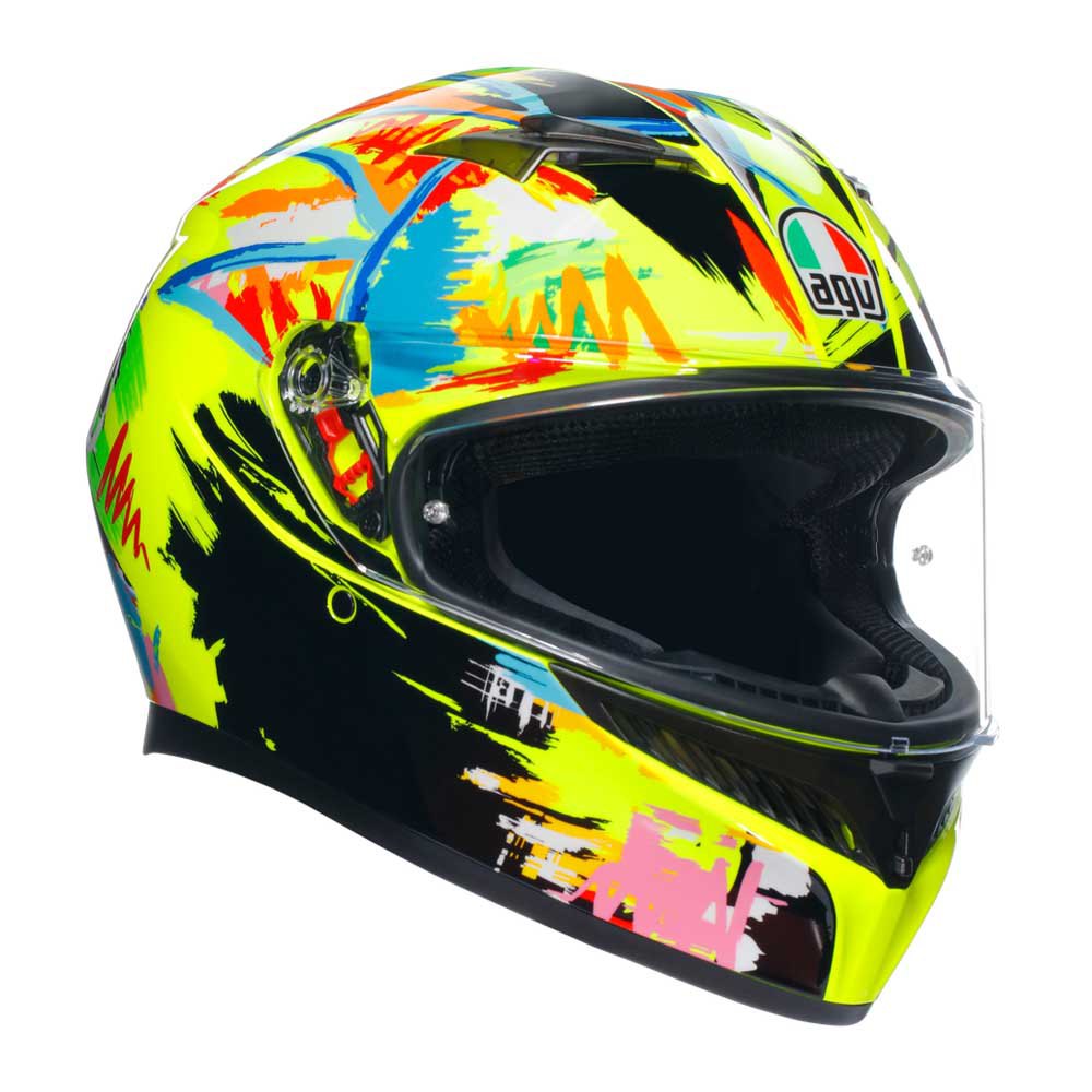 Шлем полнолицевой AGV K3 E2206 MPLK, разноцветный