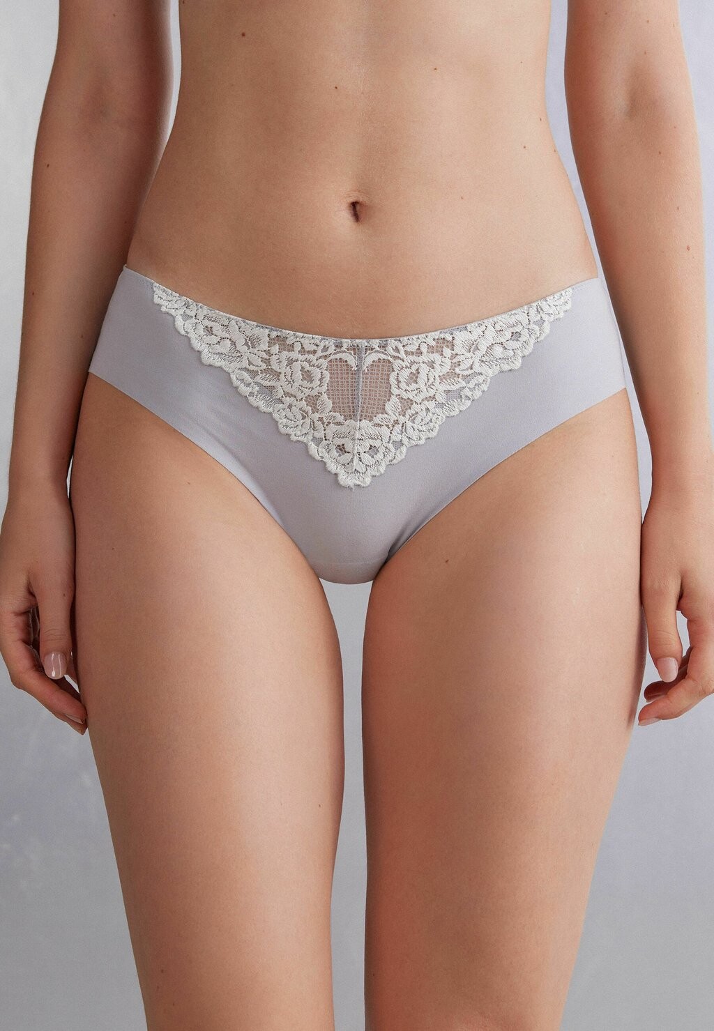 

Трусики PRETTY FLOWERS SEAMLESS Intimissimi, светло-серый