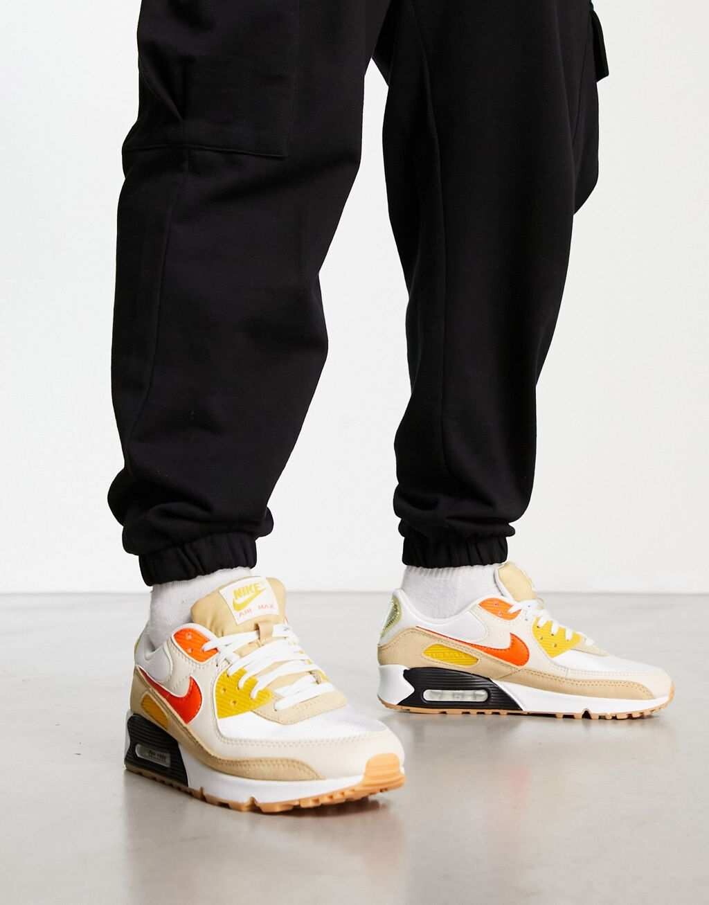 

Кроссовки Nike Air Max 90 каменно-оранжевого цвета, Оранжевый
