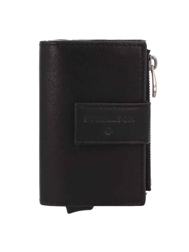 

Кошелек Strellson Brick Lane RFID Schutz Leder 7 cm, черный