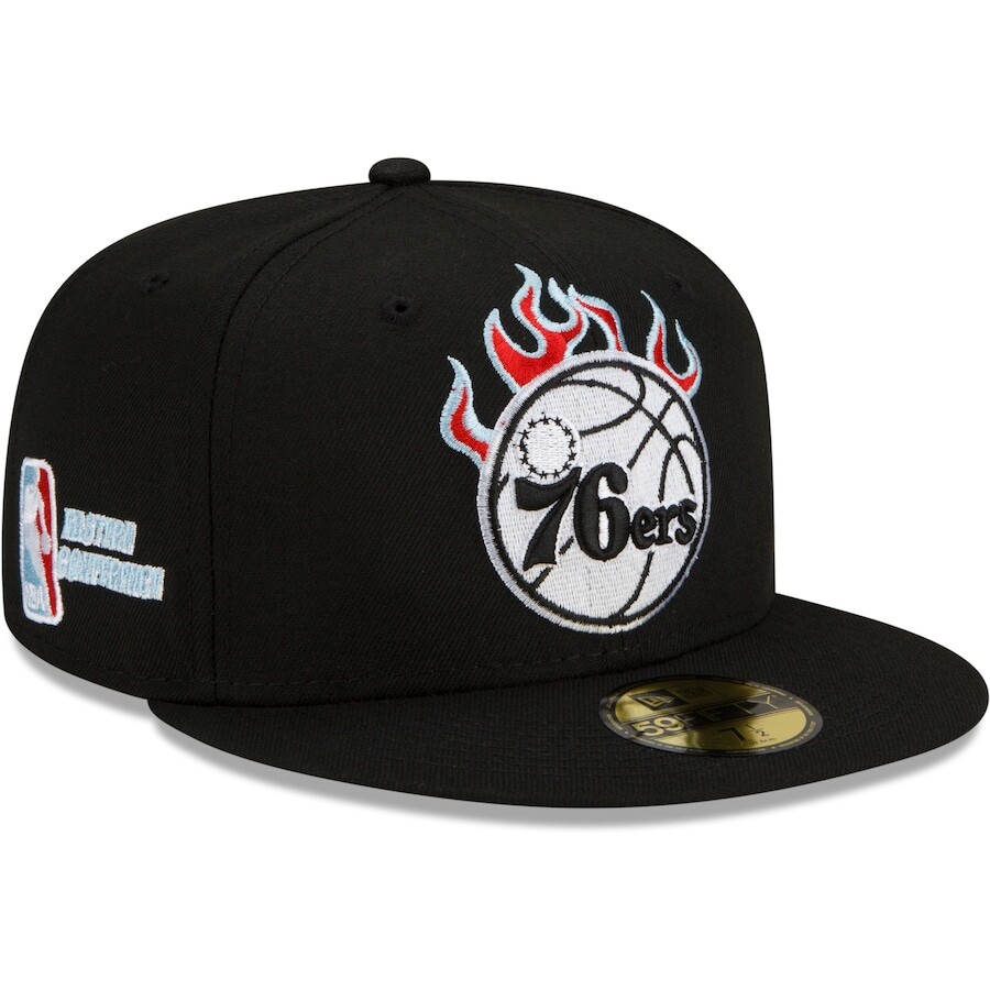 

Бейсболка New Era Philadelphia 76Ers, черный