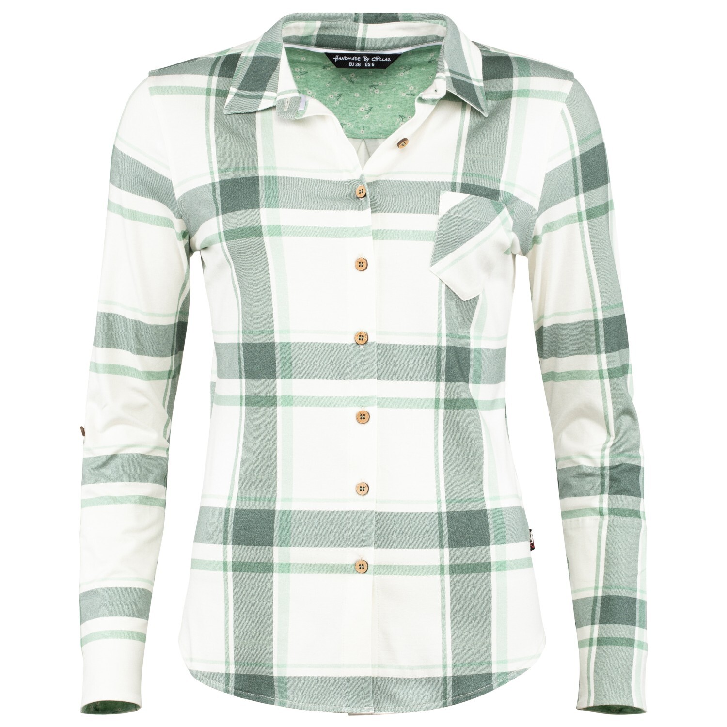 

Лонгслив Chillaz Women's Similaun Shirt, цвет Glencheck Green