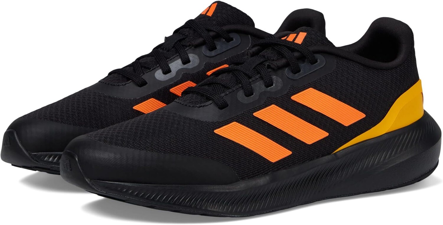 

Кроссовки Run Falcon 3.0 Running Shoes adidas, цвет Black/Screaming Orange/Solar Gold