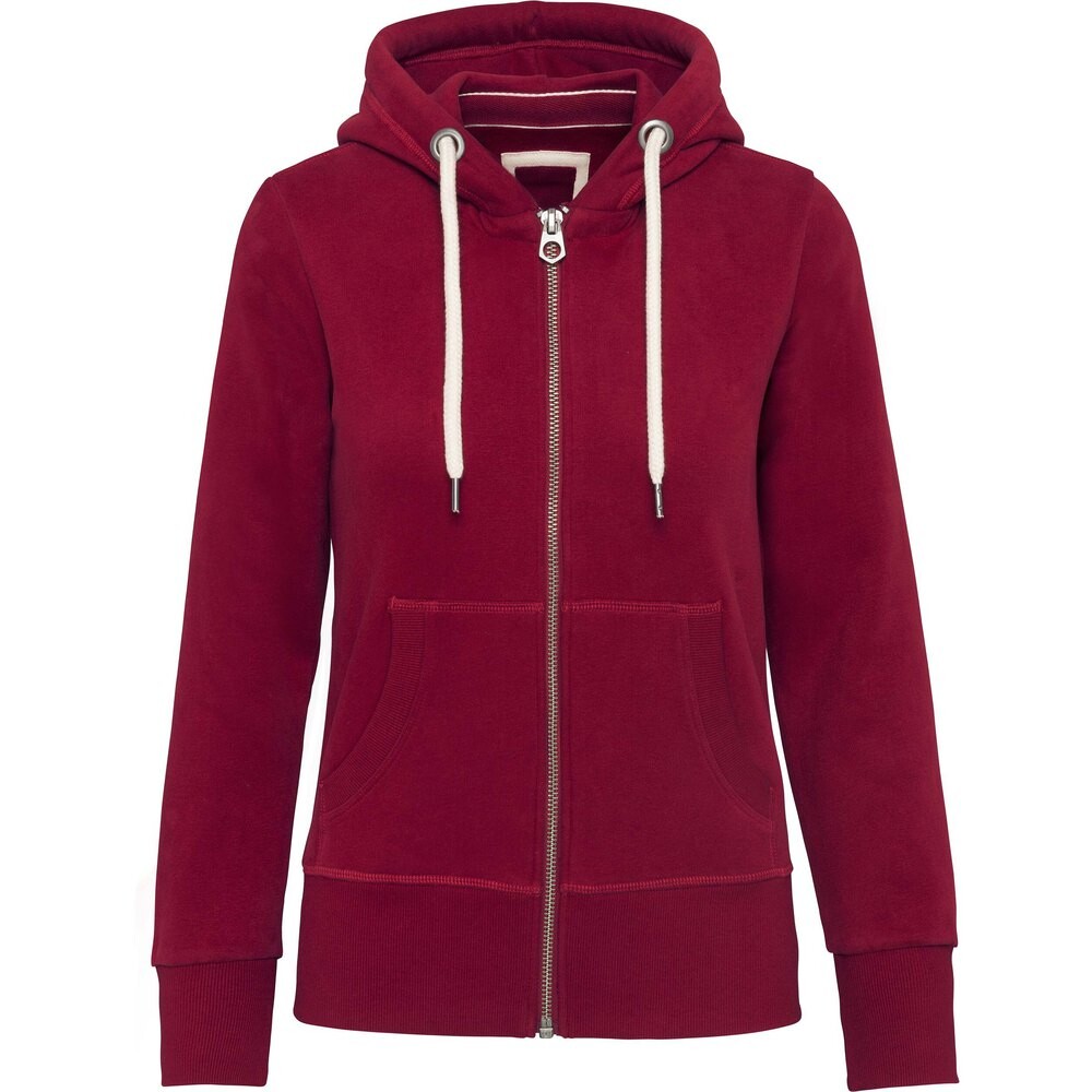 

Толстовка Kariban Hooded Vintage, красный