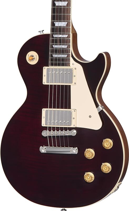 

Электрогитара Gibson Les Paul Standard '50s Figured Top Electric Guitar - Trans Oxblood
