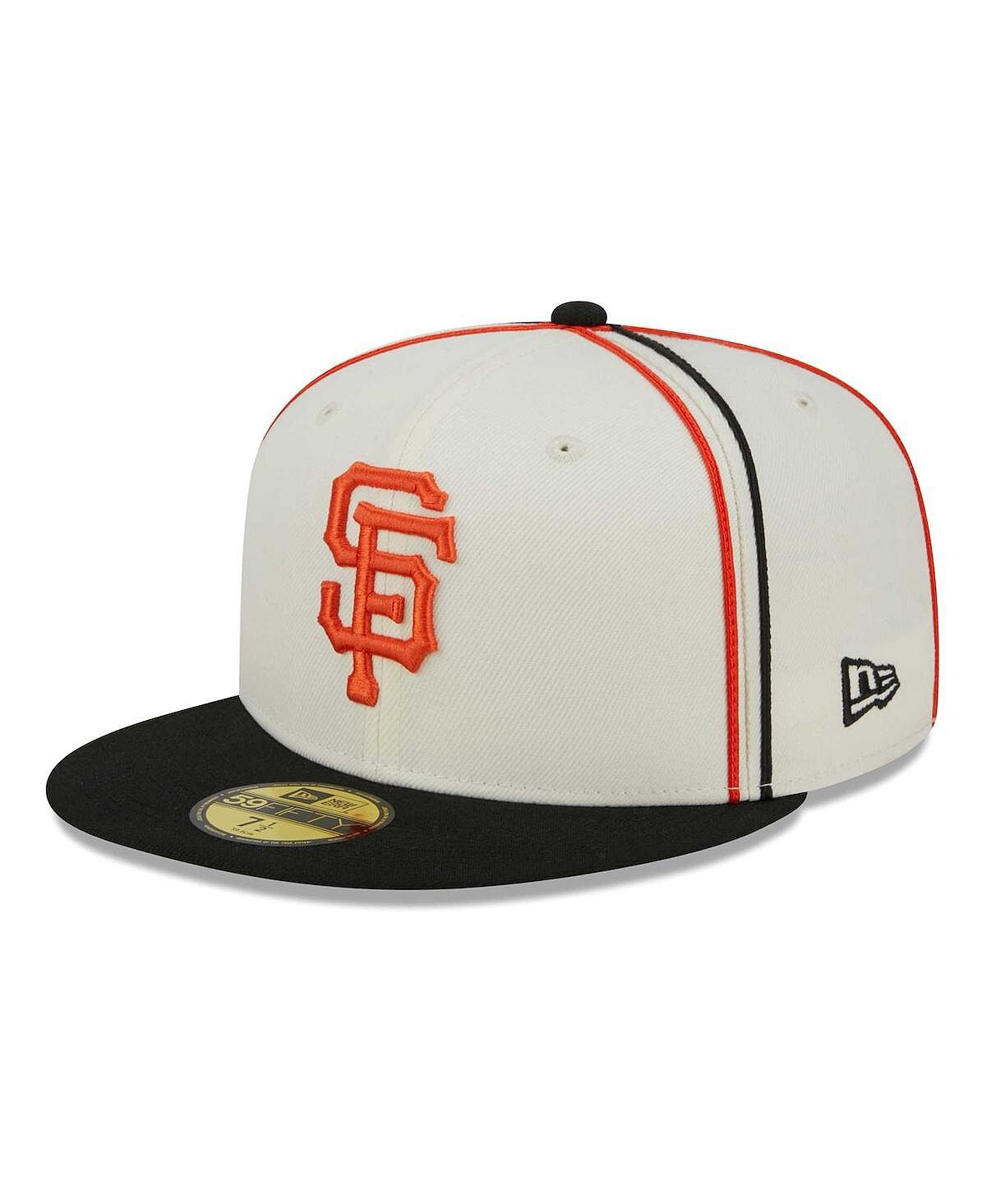 

Мужская кремовая черная шляпа San Francisco Giants Chrome Sutash 59FIFTY. New Era