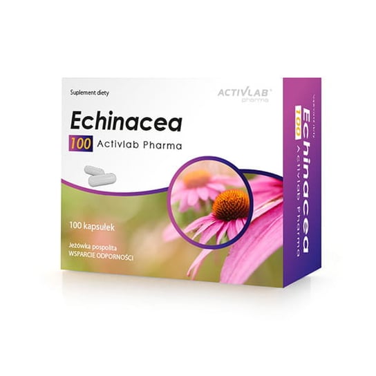 Activlab Pharma Эхинацея Экстра 100 мг, пищевая добавка, 50 капсул Regis