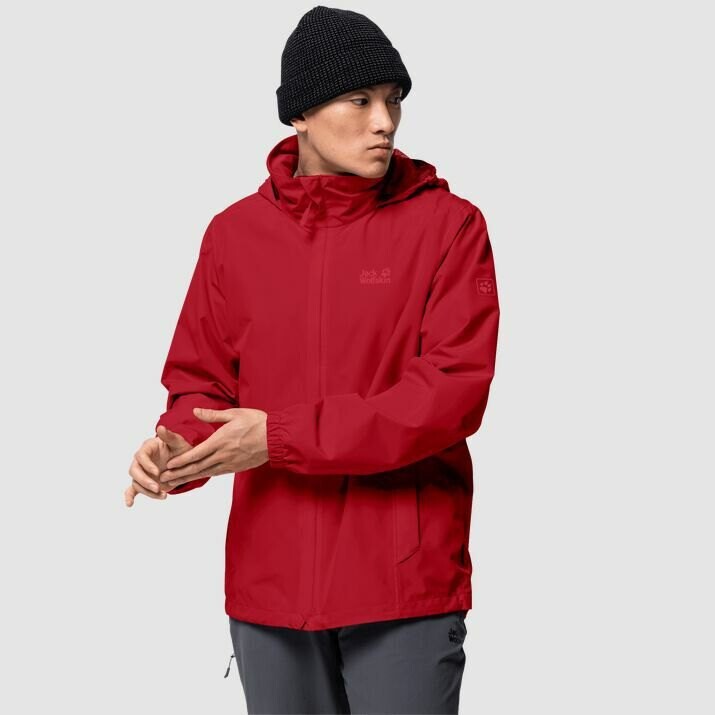 

Куртка Jack Wolfskin Stormy Point, красный