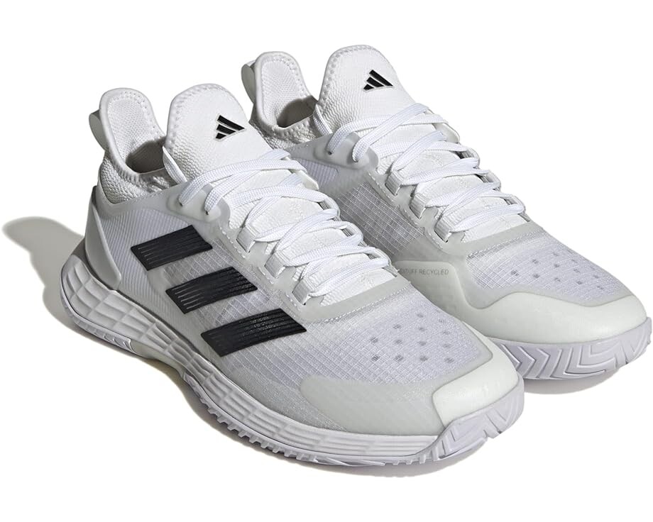 

Кроссовки adidas Adizero Ubersonic 4.1, цвет Footwear White/Core Black/Matte Silver