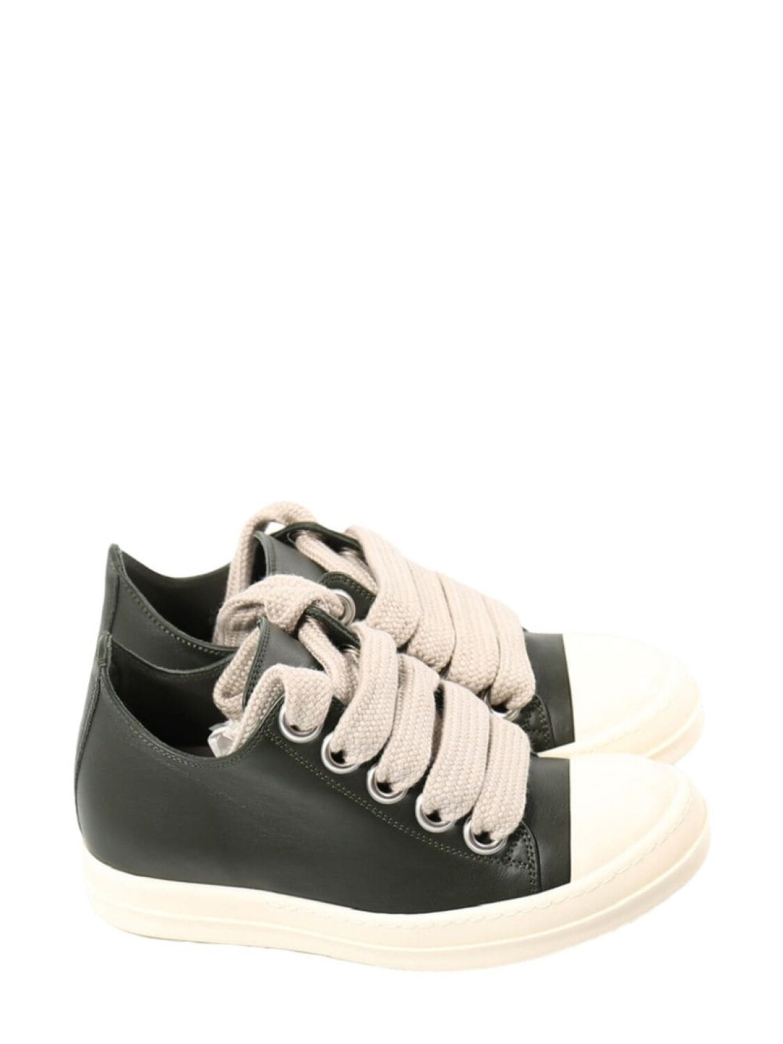 

Rick Owens кроссовки Jumbolaced, зеленый