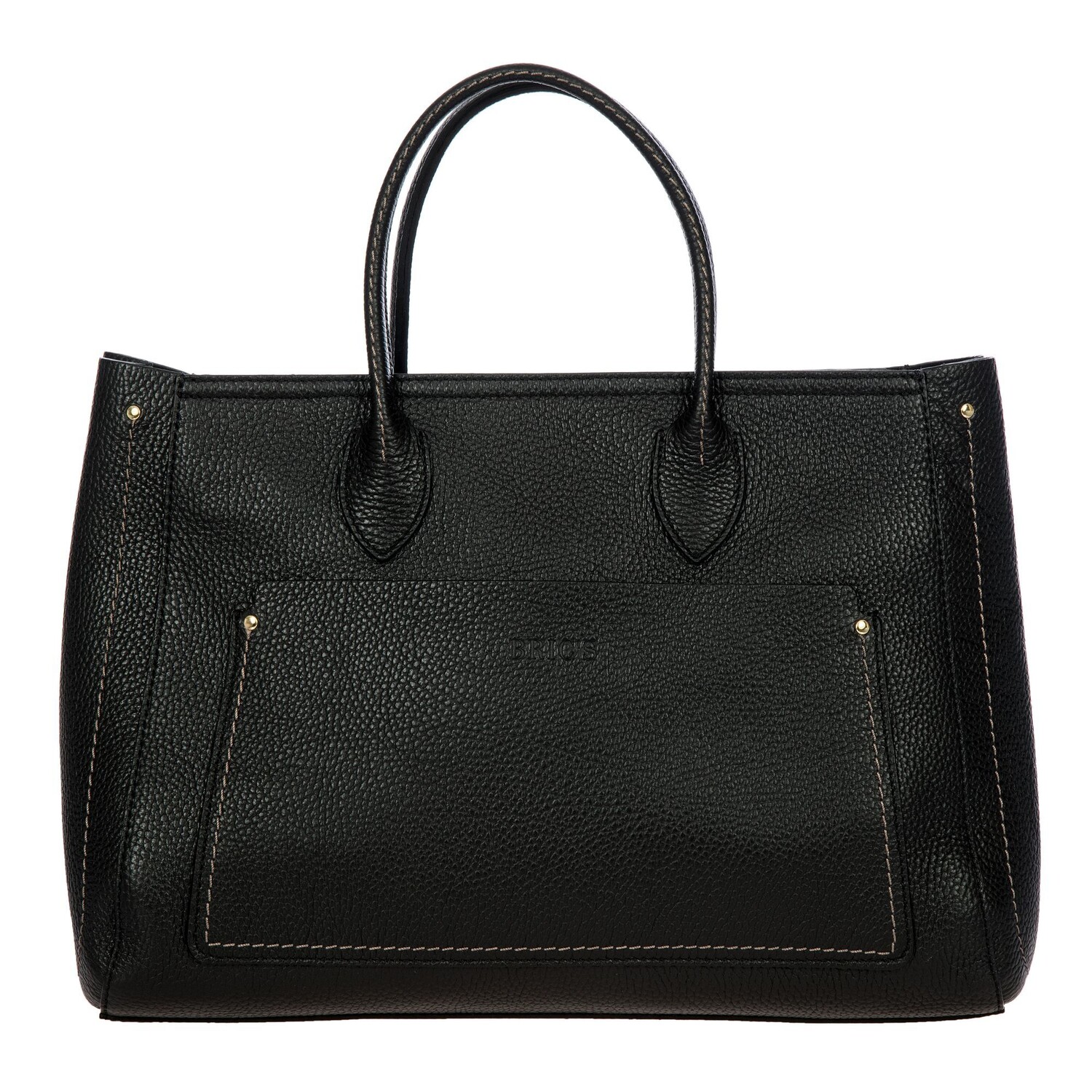 

Сумка BRIC`s Gondola Tulipano Handtasche Leder 38 cm, черный