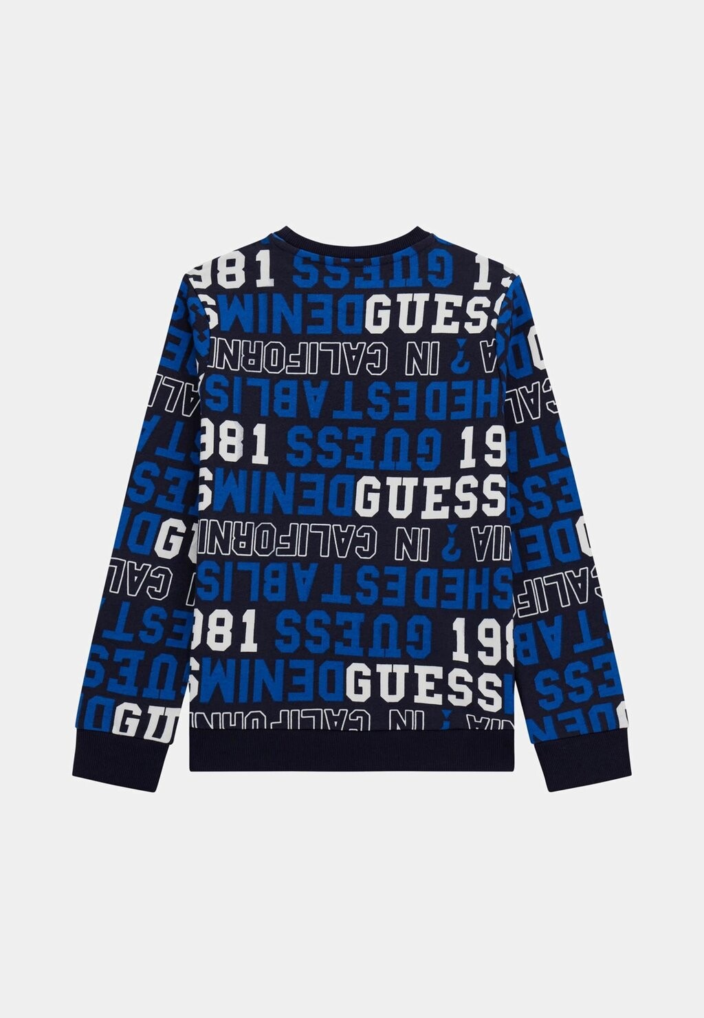 

Толстовка с капюшоном Guess, синий