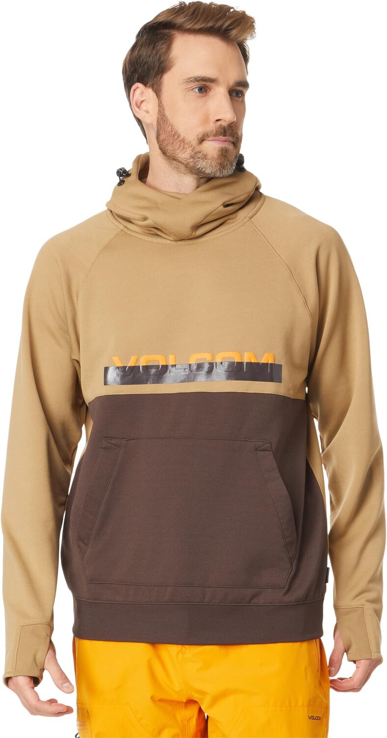 

Гидро-толстовка для верховой езды Volcom Snow, цвет Dark Khaki
