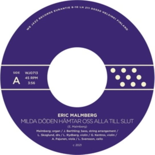 

Виниловая пластинка Malmberg Eric - Milda Döden Hämtar Oss Alla Till Slut