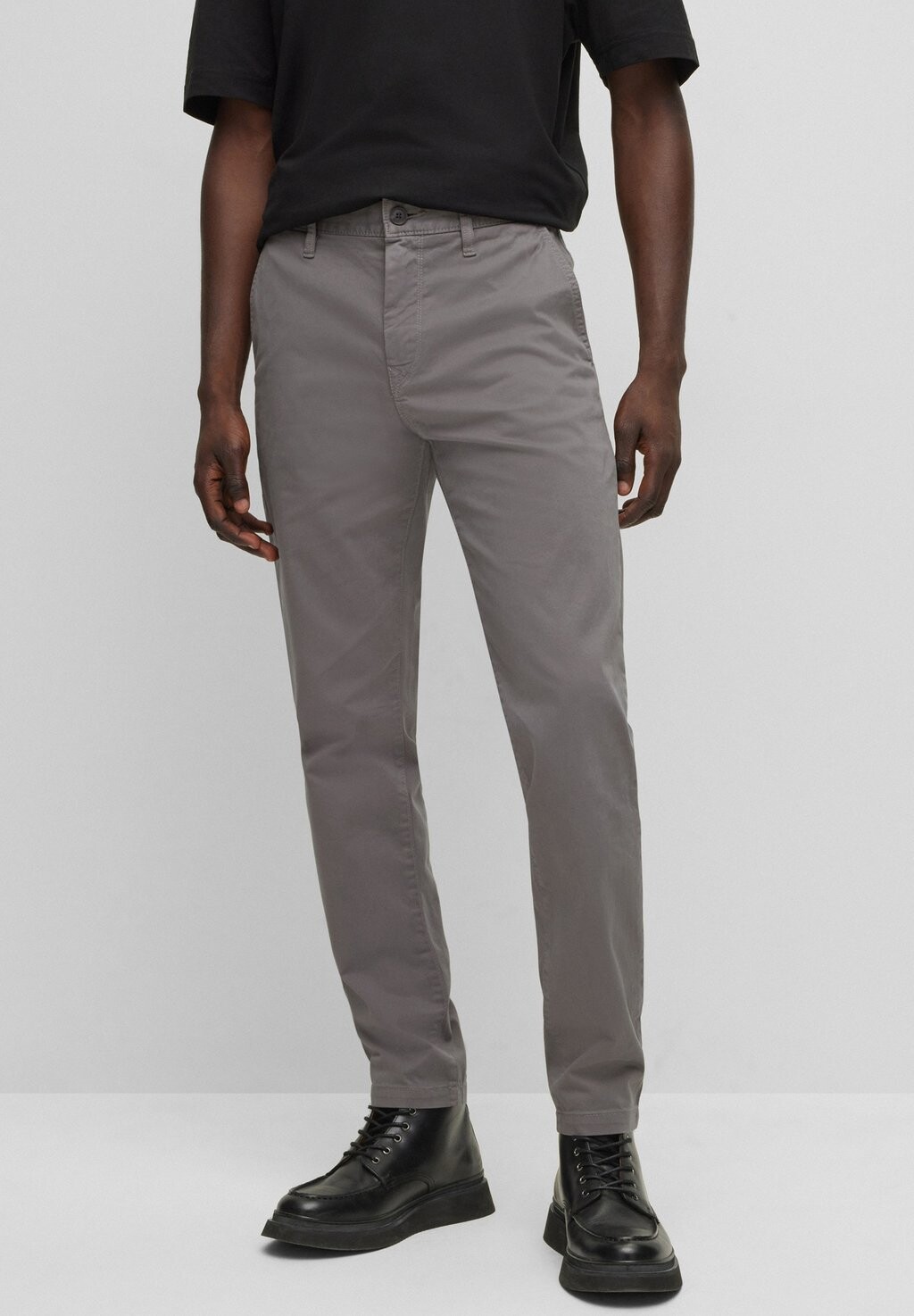 

Чиносы Taber BOSS, цвет dark grey