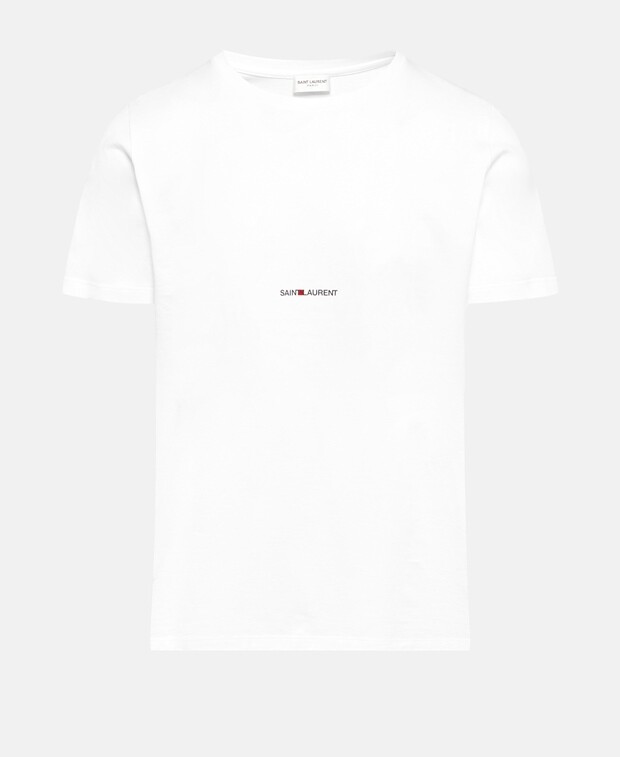 

Футболка Saint Laurent, белый
