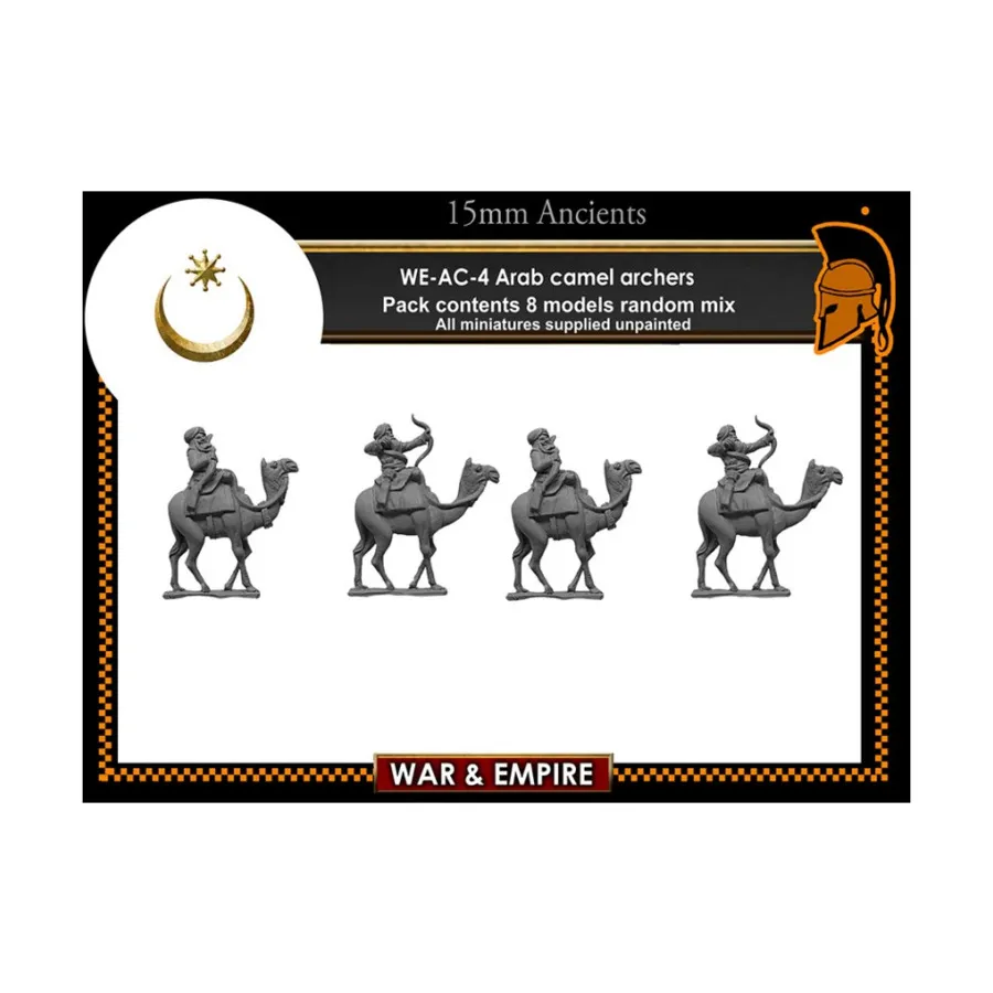 

Верблюжьи лучники – арабы, War & Empire - Dark Ages Miniatures - Arab (15mm)