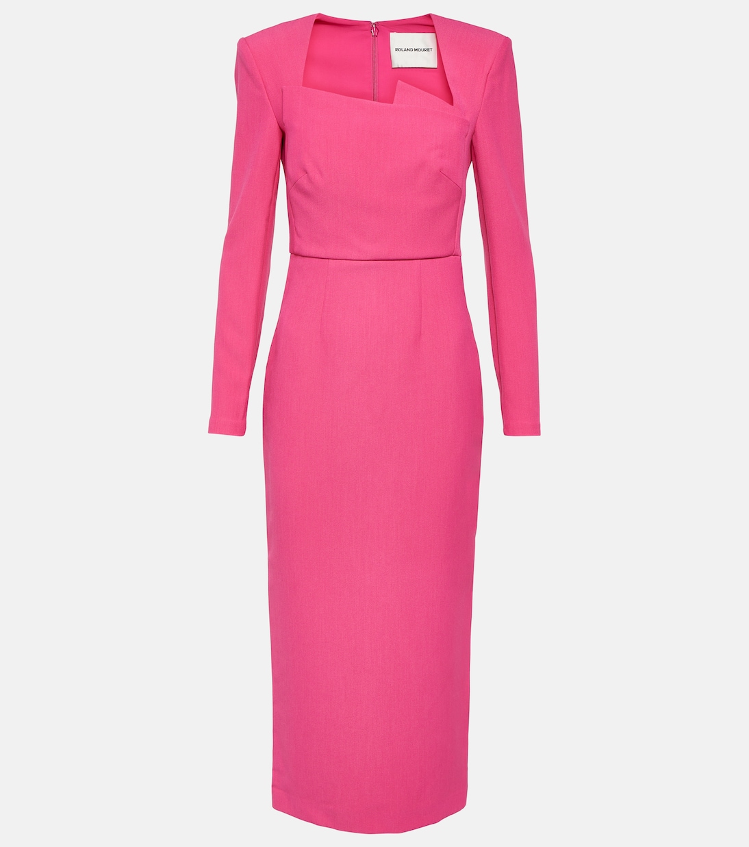 Асимметричное платье миди Roland Mouret, розовый грувбокс roland mc 707