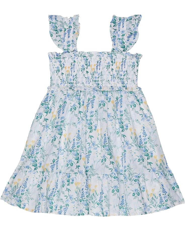 

Платье Janie and Jack Floral Smocked Dress, цвет Multicolor