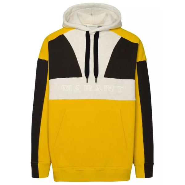 

Футболка hooded sweatshirt wasil Isabel Marant, желтый